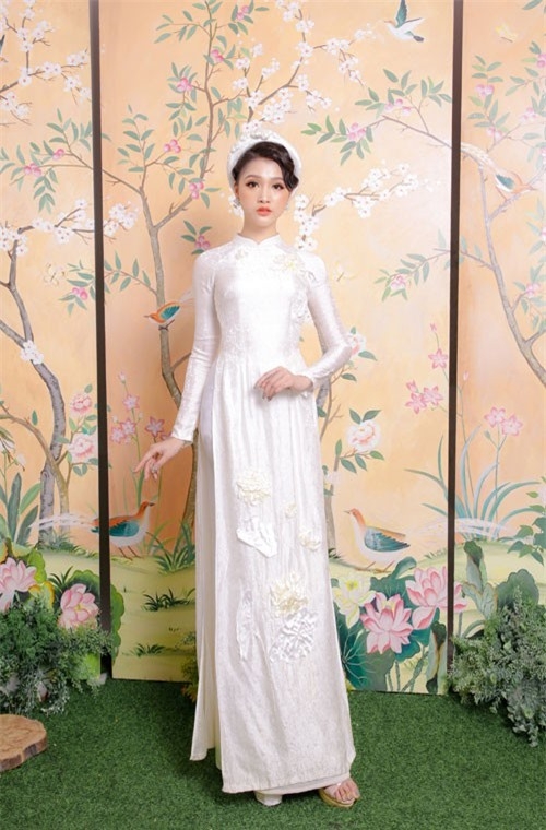 ao dai cuoi trang