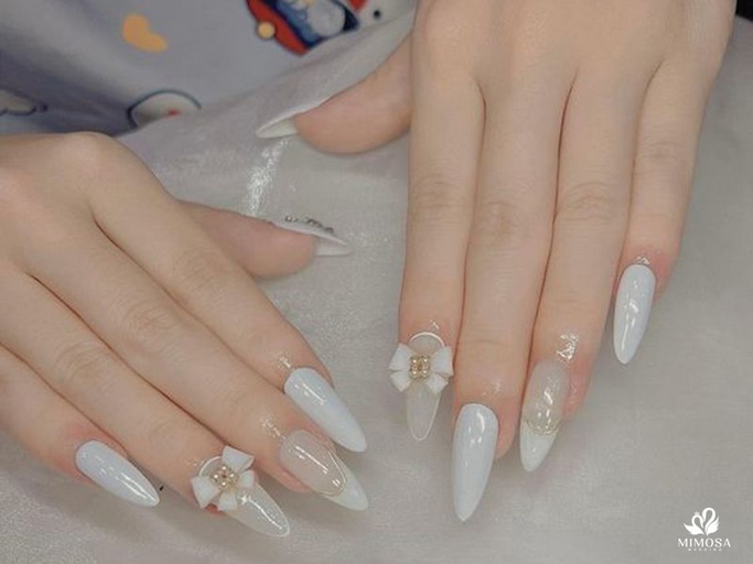 mau nail chup anh cuoi