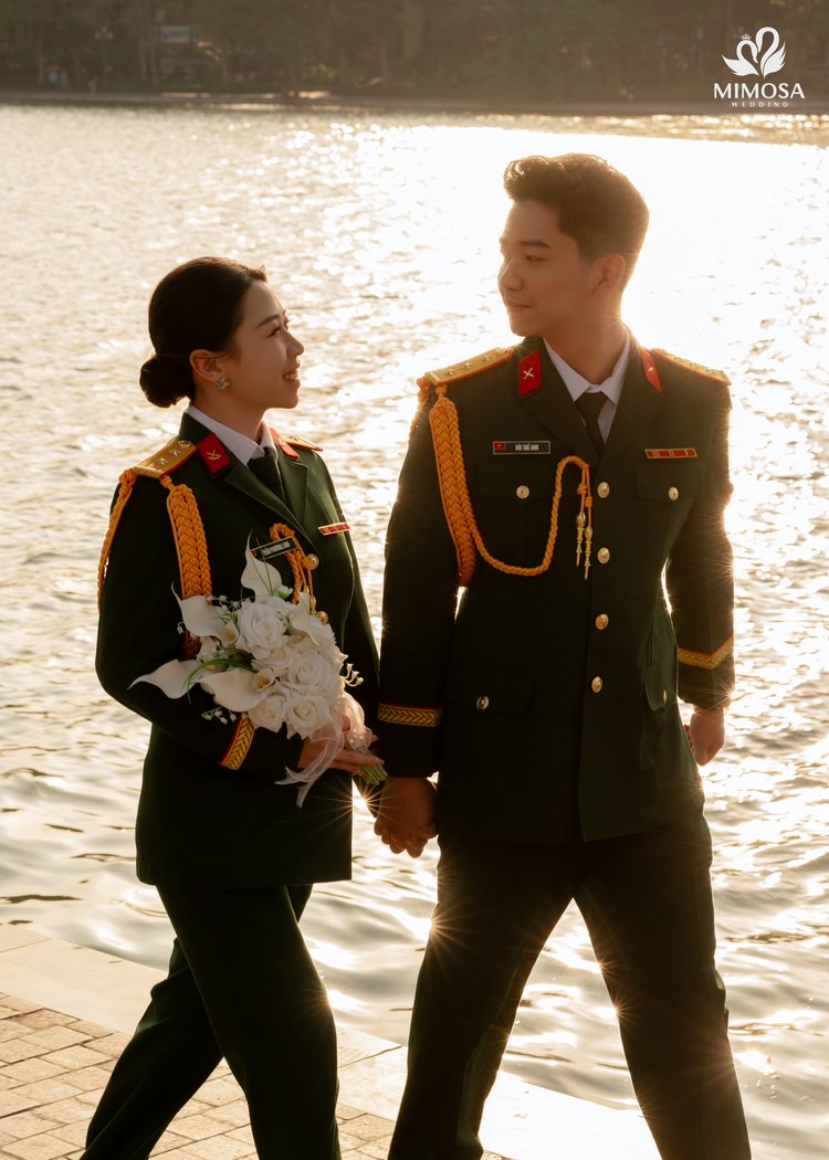 chup anh cuoi bo doi