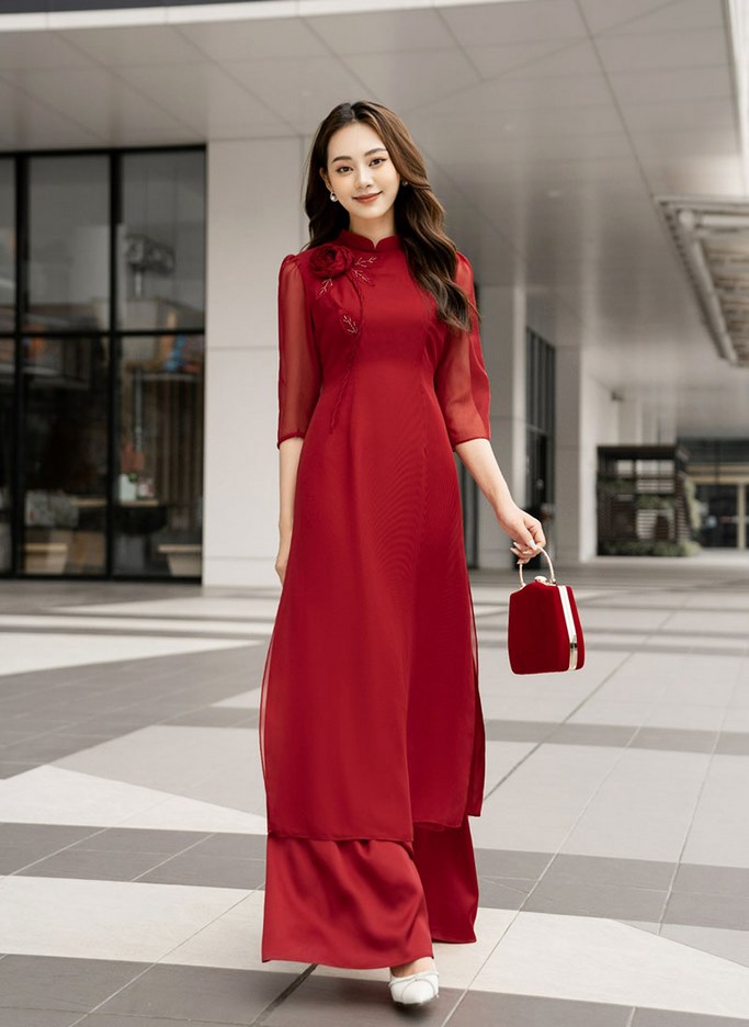 ao dai cuoi do