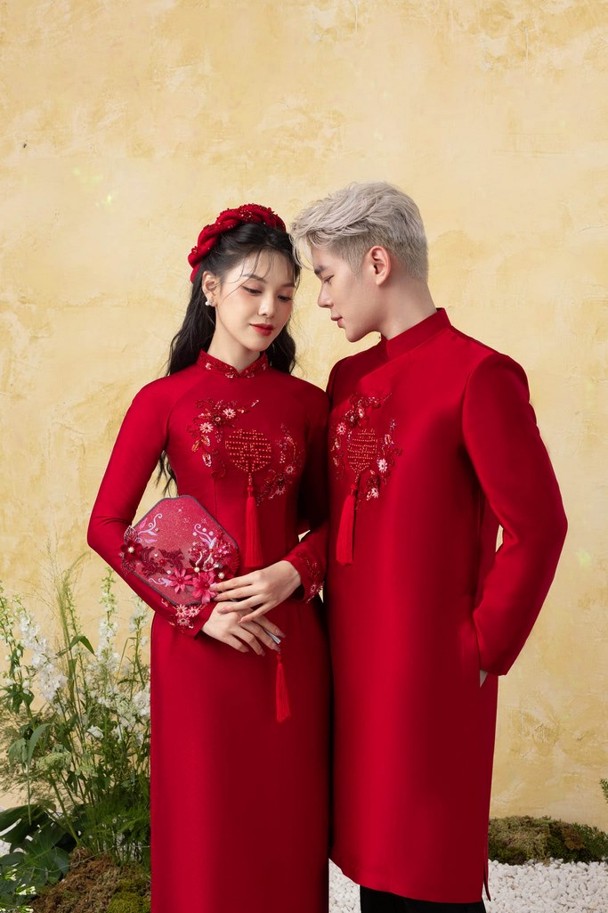 ao dai cuoi nam