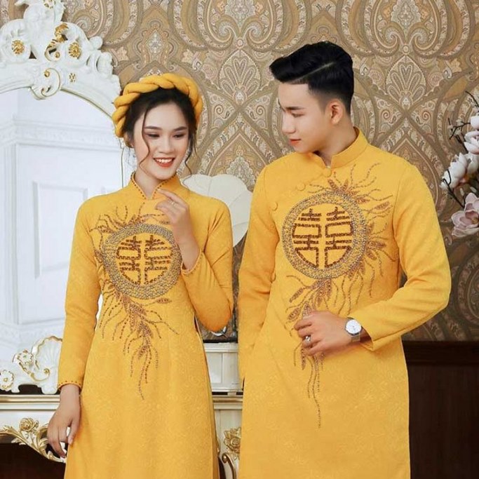 ao dai cuoi nam