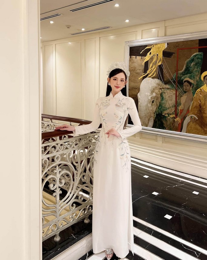 ao dai cuoi truyen thong xua