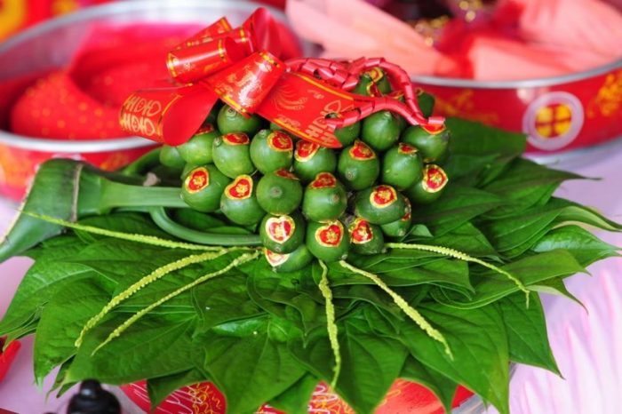 lễ dạm ngõ miền trung