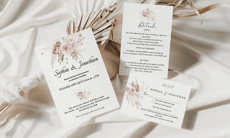 cách viết thiệp cưới