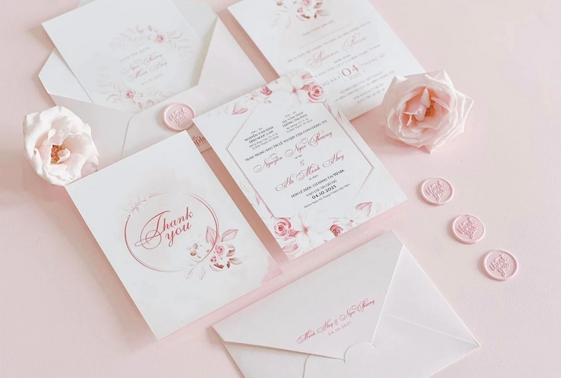 cách viết thiệp cưới