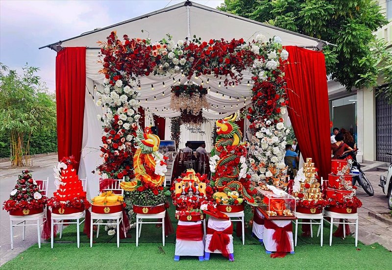 mâm quả cưới là gì