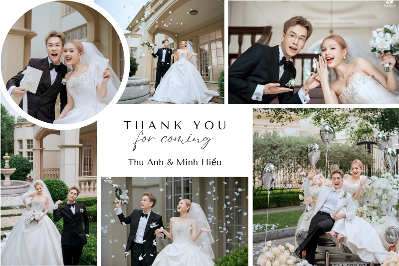 lời cảm ơn sau đám cưới