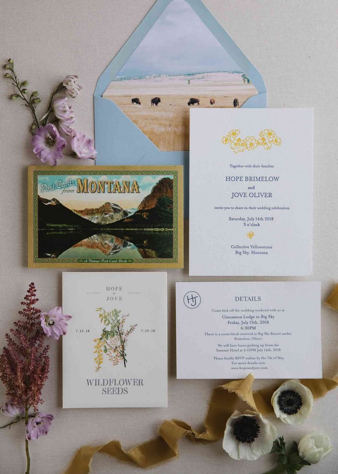 thiệp cưới vintage